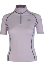 2022 Woof Wear Womens Short Sleeve Performance Riding Shirt WA0006 - Lilac